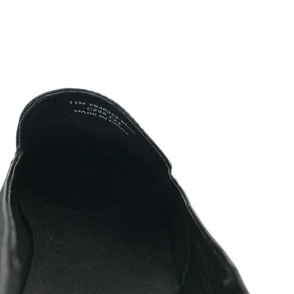 Frye Claire Venetian Black Leather Loafers Womens Size 11M - Picture 6 of 7